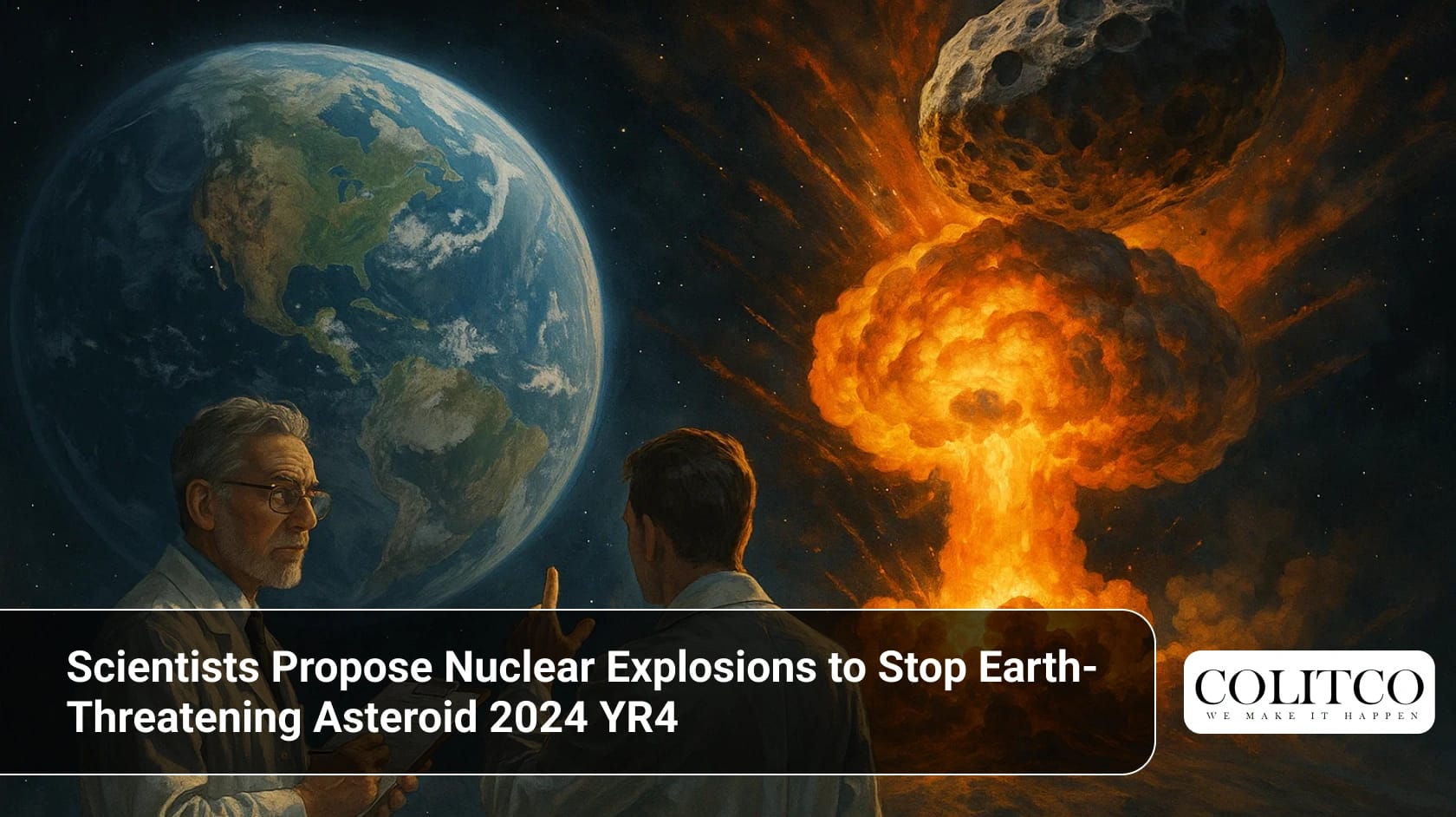 Scientists Propose Nuclear Explosions to Stop Earth-Threatening Asteroid 2024 YR4