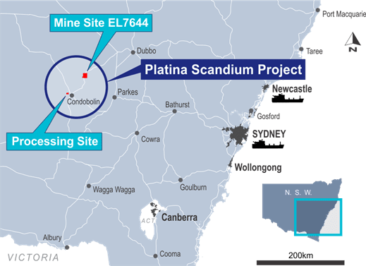 PLATINA SCANDIUM PROJECT