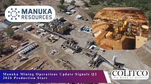 Manuka Mining Operations Update Signals Q2 2026 Production Start