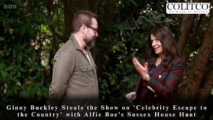 Ginny Buckley Steals the Show on 'Celebrity Escape to the Country' with Alfie Boe's Sussex House Hunt