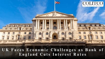 UK Faces Economic Challenges as Bank of England Cuts Interest Rates