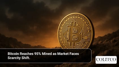 Bitcoin Reaches 95% Mined as Market Faces Scarcity Shift.