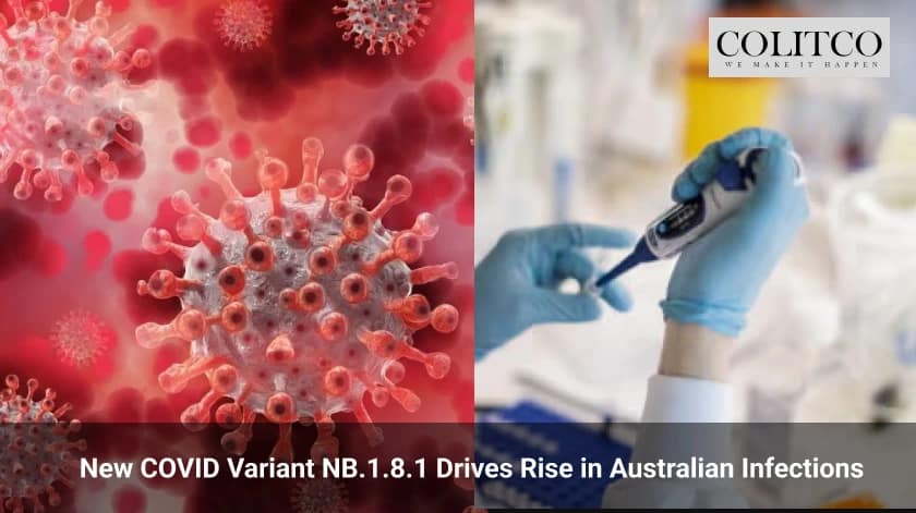 New COVID Variant NB.1.8.1 Drives Rise in Australian Infections