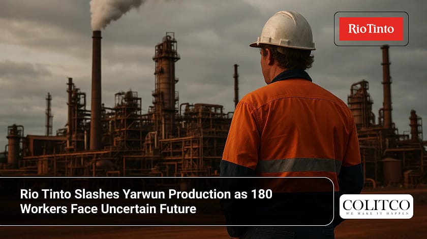 Rio Tinto Slashes Yarwun Production as 180 Workers Face Uncertain Future
